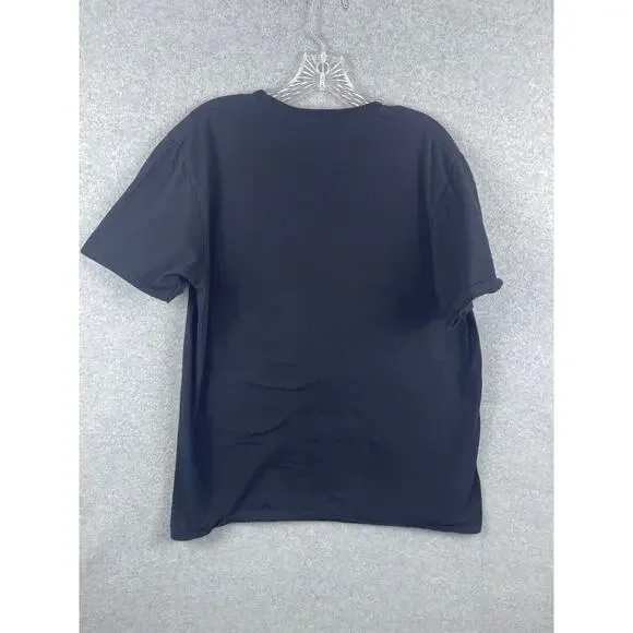 Goodie Two Sleeve Wednesday Shirt Size L Black Short Sleeve Adams Family TV Tee - Picture 6 of 9